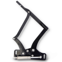 1963-65 Chevy II & Nova Hood Hinges - Black Anodized