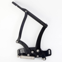 1963-64 Impala Full Size Car Hood Hinges - Black Anodized