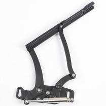 1965-67 Impala Full Size Car Hood Hinges - Matte Black