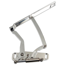 1968 Impala Full Size Car Hood Hinges - Clear Coat