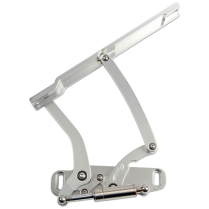 1970-72 Monte Carlo Hood Hinges - Clear Anodized