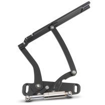 1967-79 Pontiac Ventura Hood Hinges - Matte Black