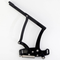 1967-69 Chevy Camaro Hood Hinges - Black Anodized