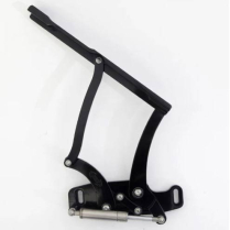 1967-69 Camaro Hood Hinges for Glass Hood - Matte Black