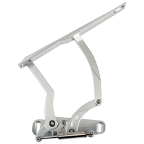 1970-81 Camaro Hood Hinges - Clear Anodized
