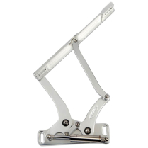 1966-67 Chevy II & Nova Hood Hinges - Clear Anodized