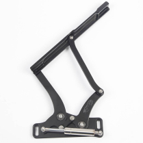 1966-67 Chevy II & Nova Hood Hinges - Matte Black