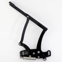1965-67 Chevelle & Malibu Hood Hinges - Gloss Black