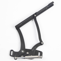 1965-67 Chevelle & Malibu Hood Hinges - Matte Black