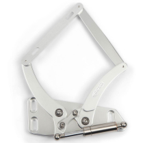 1967-70 Mopar B- Body Car Hood Hinges - Clear Anodized