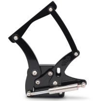 1964-66 Mustang Hood Hinges - Black Anodized