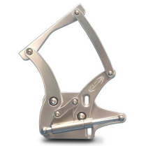 1964-66 Mustang Hood Hinges for Glass Hood - Clear Coat