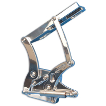 1967-70 Mustang Hood Hinges - Clear Coat