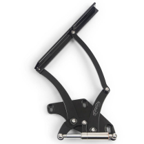 1971-73 Mustang Hood Hinges - Black Anodized