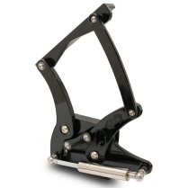 1963-65 Fairlane Hood Hinges - Black Anodized