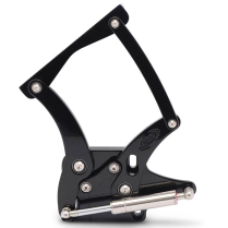 1963-65 Fairlane Hood Hinges - Gloss Black
