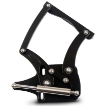 1963-65 Fairlane Hood Hinges - Matte Black
