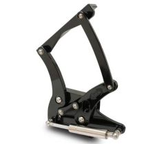 1964-65 Comet Hood Hinges for Glass Hood - Black Anodized