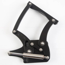 1964-65 Comet Hood Hinges - Matte Black