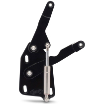 1953-56 Ford Pickup Truck Hood Hinges - Black Anodized