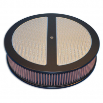 Round Diamond Pattern Top 15" Air Cleaner - Highlighted