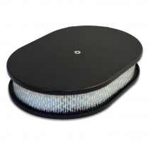 Oval 15" Air Cleaner - Smooth