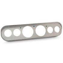 1965-66 Mustang Billet Alum Gauge Panel - Machined