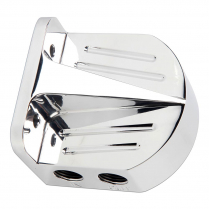 Billet Aluminum Fuel Filter Head Only - Clear Coat