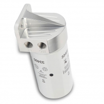 Billet Aluminum Fuel Filter Kit - Clear Anodized