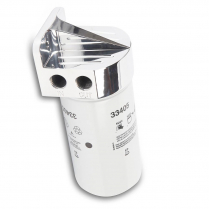 Billet Aluminum Fuel Filter Kit - Clear Coat