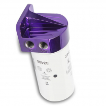 Billet Aluminum Fuel Filter Kit - Gloss Purple