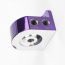 Billet Alum Fuel Filter Head for Fram Filter - Gloss Purple