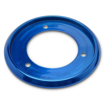 Flip Top Aluminum Fuel Filler - Gloss Blue