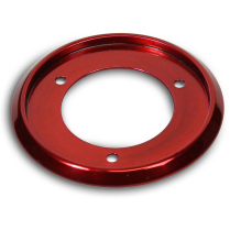 Flip Top Aluminum Fuel Filler - Gloss Red