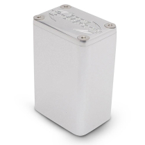 Billet Aluminum Fuel Vent Assembly 2-1/2" x 4" - Clear Anod