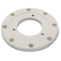 Rally Aluminum Fuel Filler Bezel - Gloss White