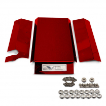 2010-16 Camaro Plain Engine Cover Kit - Gloss Red