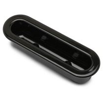 Billet Aluminum Door Pull - 4" Lx1-1/4" Wx1" D - Black Anod