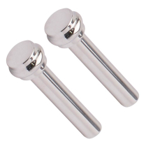 Radius Ford & GM Door Lock Knobs 10-24 Thread - Clear Coat