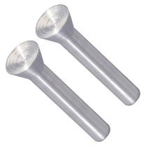 1964-67 GM Small OEM Style Door Lock Knobs - Machined