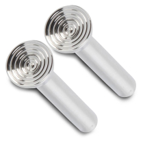 1964-67 GM Small OEM Style Door Lock Knobs - Polished