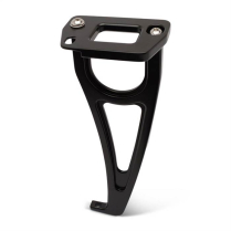 1955 Chevy Passenger Car Hood Latch Support - Matte Black