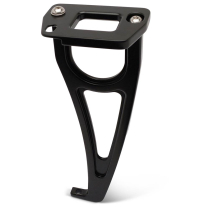 1956 Chevy Passenger Car Hood Latch Support - Matte Black