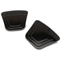 1979-84 Chevy Pickup Mirror Adaptor Plates - Black Anodized
