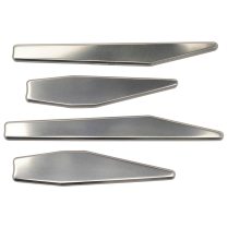 1970-81 Camaro Fender Brace Insert Set - Clear Anodized