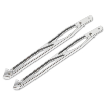 1967-69 Camaro Billet Aluminum Fender Braces - Polished