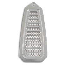 1968-69 Camaro Aluminum Door Jamb Vents - Clear Anodized