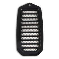 1970-72 Chevelle/70-92 Camaro Door Jamb Vents - Black Anod