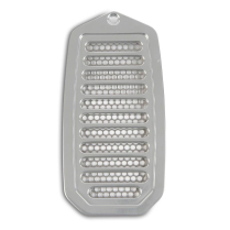 1971-72 Chevy Pickup Truck Door Jamb Vent - Clear Anodized