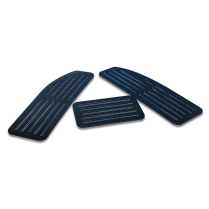 1968-72 Chevelle/GTO Aluminum Cowl Vent Set -Matte Black